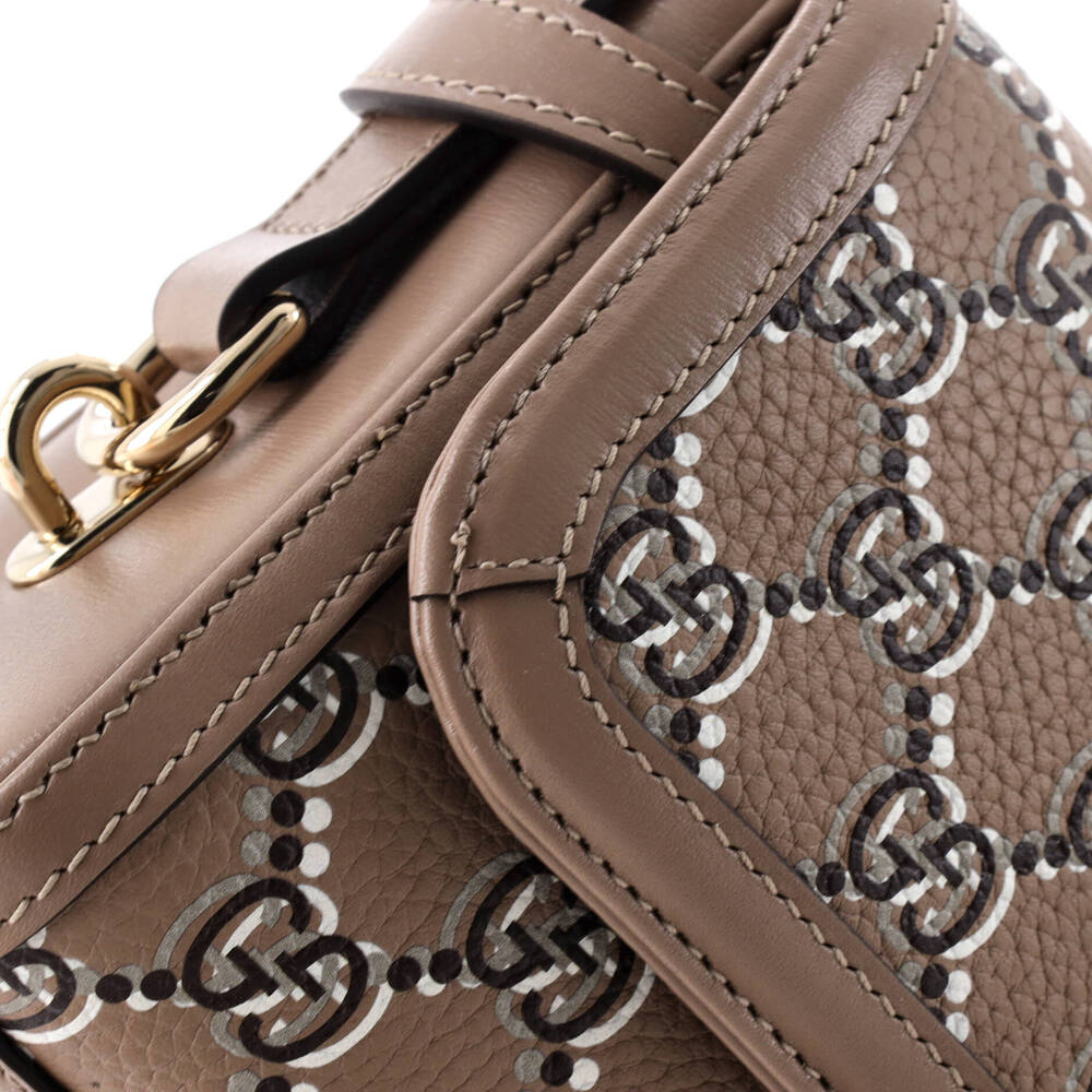 Gucci Luce Shoulder Bag Optical Gg #244923G19B - Picture 6 of 7